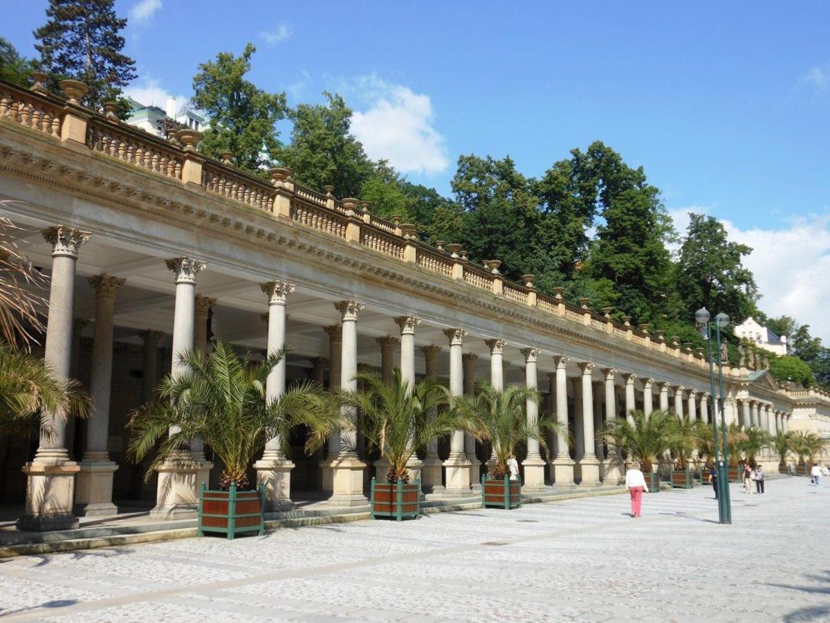 Apartman Rezidence Moser-Free Parking Garage Karlovy Vary Bagian luar foto